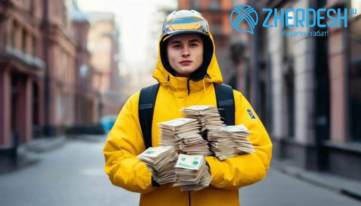 Работа курьером на пешей доставке или велосипеде